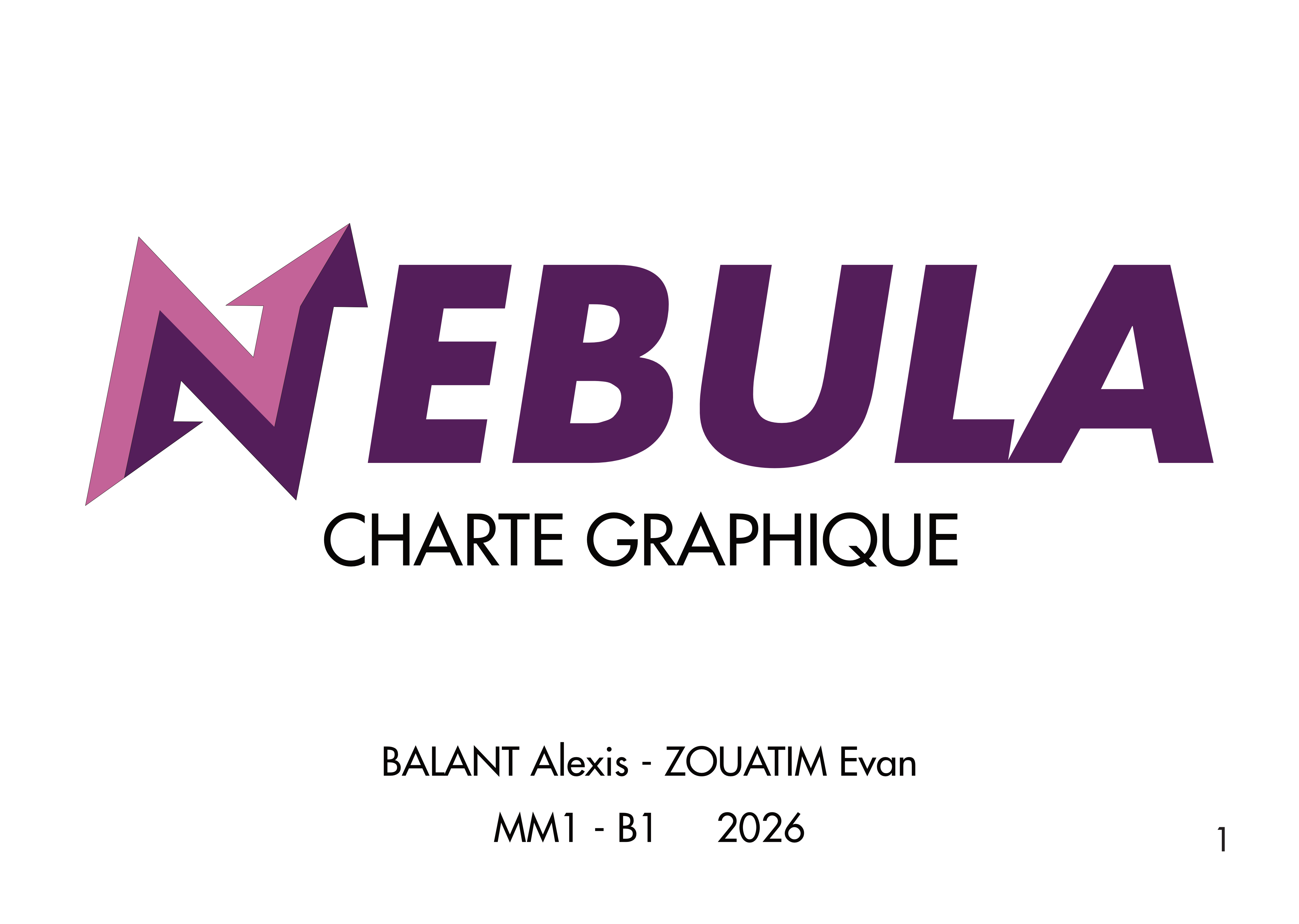 Charte graphique Nebula